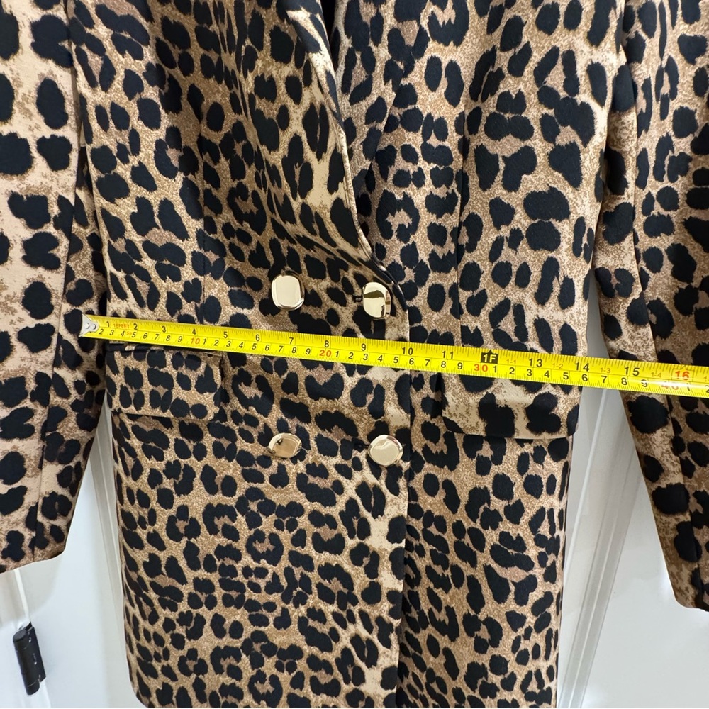 Zara Leopard Print Women's Blazer - Picture 8 of 12